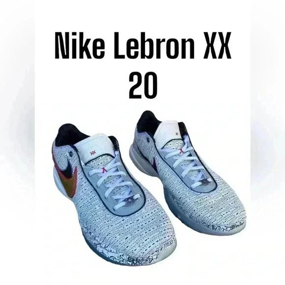 Nike Other - Nike Lebron XX 20 Men SZ 17 The Debut Basketball Shoes Pink Diamond
